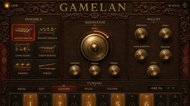 How Gamelan models bronze